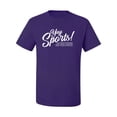 thumbnail image 2 of Wild Bobby, Yay Sports Do the Things Get the Points Father's Day Men's Tee, Purple, XX-Large, 2 of 6