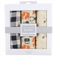 thumbnail image 2 of Hudson Baby Infant Boy Cotton Muslin Swaddle Blankets, Forest, One Size, 2 of 2