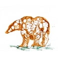 thumbnail image 2 of Art by Leslie Franklin 14x12 White Modern Wood Framed Museum Art Print Titled - Cellular Bear (2), 2 of 4