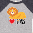 thumbnail image 4 of Inktastic I Love Lions Boys or Girls Baby Bodysuit, 4 of 5