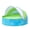 B, variant on Foldable Kiddie Pool with Canopy, 47" Foldable Pool with UV Canopy, Portable PVC Non-Inflatable Pool for Pets