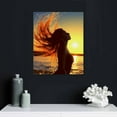 thumbnail image 4 of Nawypu Canvas Wall Art Print Poster Dusk Underwater Girl Washing Hair Poster Sexy Girl Art Picture Canvas Painting Posters And Prints Wall Art Pictures for Living Room Bedroom Decor, 4 of 4