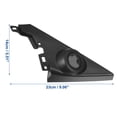 thumbnail image 4 of Puerta Tweeter Altavoz Panel Cubierta para Honda Civic - 2uds Negro, 4 of 6