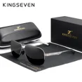 thumbnail image 1 of KINGSEVEN gafas de sol polarizadas de aluminio para hombre, lentes UV400 HD, protección ocular piloto, gafas fotocromáticas para mujer, gafas de visión nocturna, 1 of 5