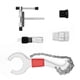 thumbnail image 3 of Kit de herramientas de reparación de bicicletas,Kit de herramientas de reparación de bicicletas Herramientas de mantenimiento de bicicletas Herramientas de mantenimiento de bicicletas Aspecto llamativo, 3 of 8