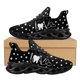 thumbnail image 1 of Zapatillas de deporte informales de malla transpirable para mujer, zapatos de plataforma con diseño de dientes dentales, resistentes al desgaste,, 1 of 6