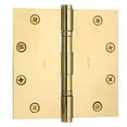 thumbnail image 2 of Baldwin 1051003I 5 x 5 in. Ball Bearing Hinge, Lifetime Polished Brass, 2 of 2