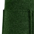 thumbnail image 5 of RYDCOT Mens Suit Vest Lapel Single Breasted Multi Pockets Suit Herringbone V Neck Waistcoat Sleeveless Top Green, 5 of 5