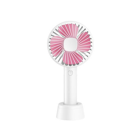 

Handheld Small Fan Portable Adjustable Mini Rechargeable Summer Artifact With Long Battery Life For Indoor Outdoor Travelling Clip Mother s Day gifts Bladeless for Job Site use