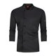 thumbnail image 2 of Chaqueta de chef Camisa de chef para servicio de alimentos Uniforme de trabajo de cocina Restaurante de cocina Negro, 2 of 8
