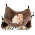 thumbnail image 1 of Soft  Plush Lining Hammock For Mice, Hamsters, Guinea Pigs Breathable, Three Dimensional, Warm, 1 of 8