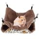 thumbnail image 4 of Hamaca De Doble Capa Con Poliéster Y Suave Forro De Piel De Conejo Para Mascotas Pequeñas Cama Ideal Para Descansar Y Jugar Para Ratones, Hámsteres Y Cobayas, 4 of 8