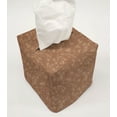 thumbnail image 2 of Splatter Tissue Box Cover by Penny's Needful Things (Cube) (Chocolate Brown), 2 of 2