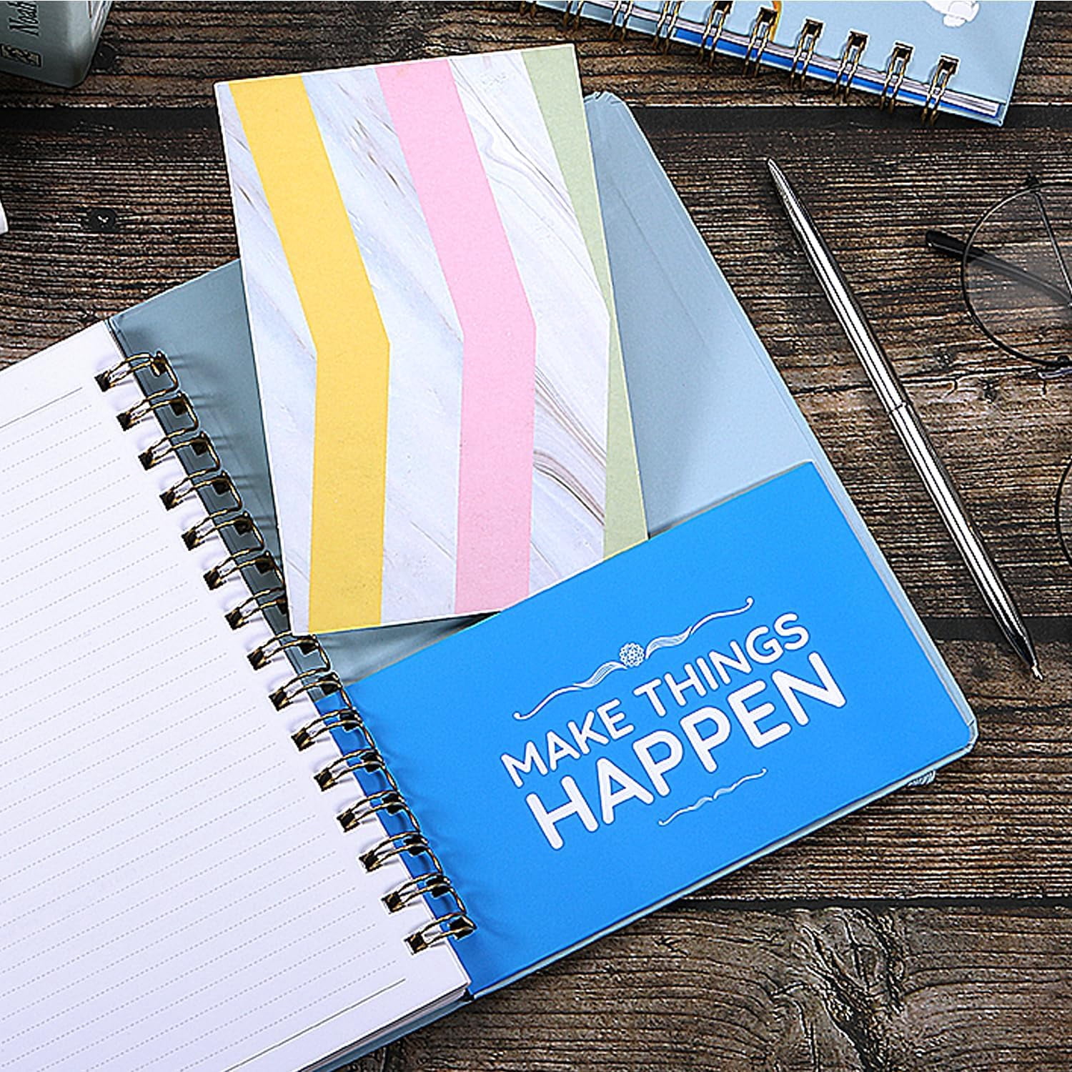 Planner 2026-2027 - Academic Planner 2026-2027, 26-27 Weekly & Monthly Planner with Tabs, Jul. 2026 - Jun. 2027, 6.5" x 8.5", Hardcover with Back Pocket + Thick Paper + Banded, Twin-Wire Binding - Cu