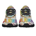 thumbnail image 5 of Peace Sign Hippie In A World Be Kind Shoes Sneakers Black Size 10, 5 of 7