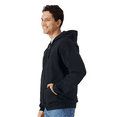 thumbnail image 3 of Gildan Softstyle Full-Zip Hooded Sweatshirt, Men's Fleece Pullover Black Hoodie, S, 3 of 4
