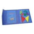 thumbnail image 2 of Tangram Toys, Jigsaw Puzzle Toy Bookclip Design Bright Color  For Kindergarten, 2 of 8
