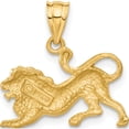 thumbnail image 4 of 14K Yellow Gold Lion Charm (19 X 20) Made In United States c83, 4 of 6