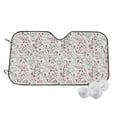 thumbnail image 2 of Lsque Fairy Floral Car Windshield Sun Shade | Accordion Folding Style Auto Shade for Car Truck SUV Van | Blocks UV Rays Sun Visor Protector | Small, 2 of 7