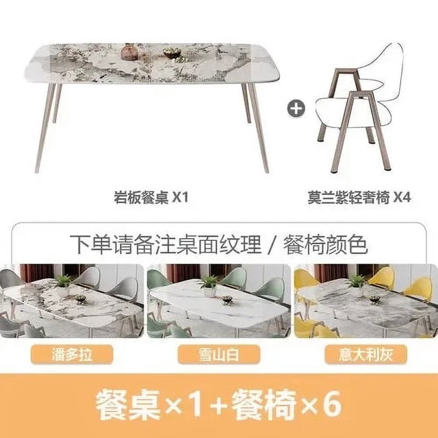 Small Waterproof Dining Table Set Legs Metal White Kitchen Makeup Coffee Tables Outside Modern Mesas De Jantar Home Furniture My Lux Decor Round
