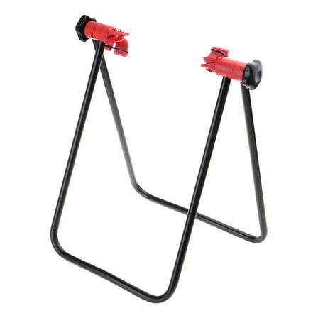 UNTERING Foldable Bike Floor Stand Bike Stand Repair Rack Bike Parking Stand Holder for Mountain & Road Bicycles