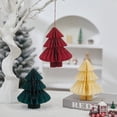 thumbnail image 5 of Bolas de nido de abeja para Navidad, colgantes de bolas de papel para árbol de Navidad, adornos para decorar el ambiente, suministros y accesorios, 5 of 5