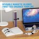 thumbnail image 2 of Silicone Magnetic Cable Ties, Reusable Magnetic Twist Ties with Strong Magnet Cable Straps for Bundling and Organizing (8 Packs), 2 of 4
