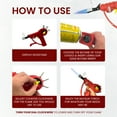 thumbnail image 4 of Raygun Torch, Adjustable Flame and Safety Lock - Purple, 4 of 6