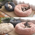 thumbnail image 4 of Pet Bed for Cats and Dogs, Round Plush Dog Bed, Doughnut Shape, Choice of Colour and Size, 4 of 5