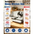 Fast Machine Lock Meat Slicer Machine for Home, 200W Electric 7.5