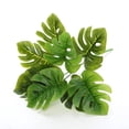 thumbnail image 3 of Flor artificial Planta verde Planta en maceta Decoración de pared Simulación de plantas Hojas Fondo Pared Arreglo floral Materiales a juego Verde, 3 of 5