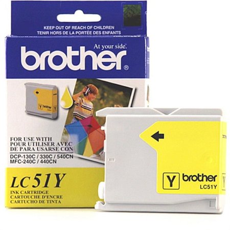 UPC: 0012502615644 | Brother LC51C Cyan Inkjet Cartridge For MFC-240C Multi-Function Printer