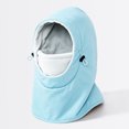 thumbnail image 6 of Hessimy Kids Fleece Balaclava Hood with Adjustable Drawstring,Winter Windproof Face and Neck Cover, 6 of 9