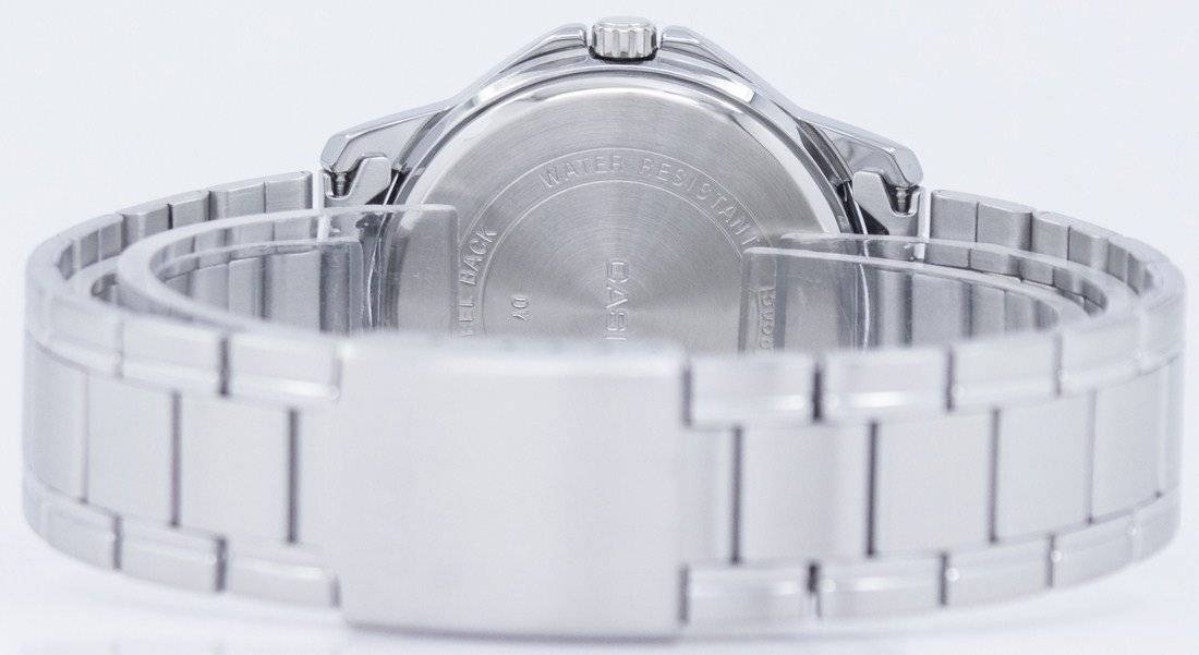 Casio Men's Silver Stainless Steel Standard Analog Watch MTPV004D-7B