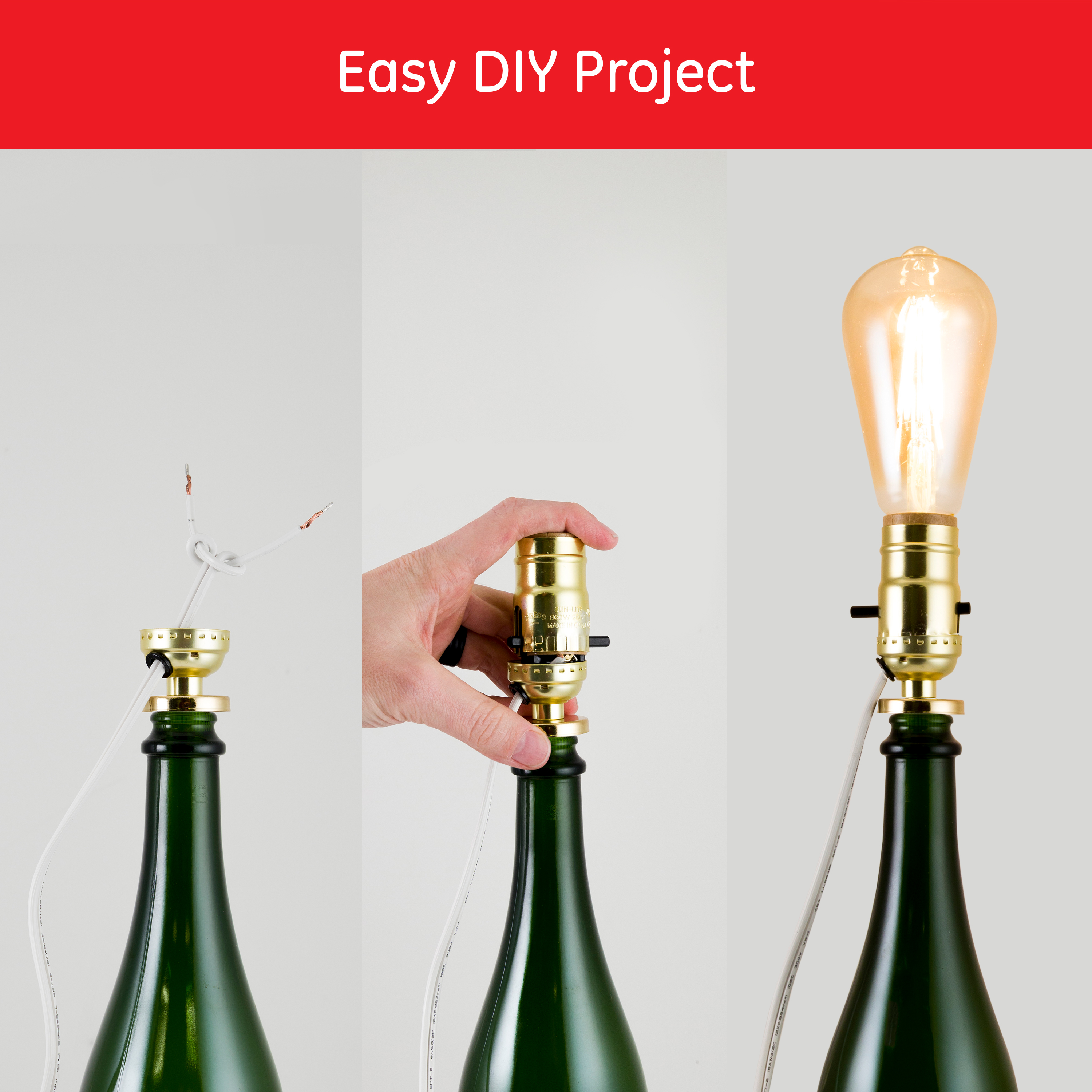 GE Bottle Lamp Kit – 50961 - image 3 of 5