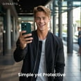 thumbnail image 5 of KOMI Compatible with iPhone 16 Pro Case with 2 x Screen Protector, Shockproof Liquid Silicone Cover, Drop Protection Phone Case for iPhone 16 Pro, Olive Green, 5 of 6