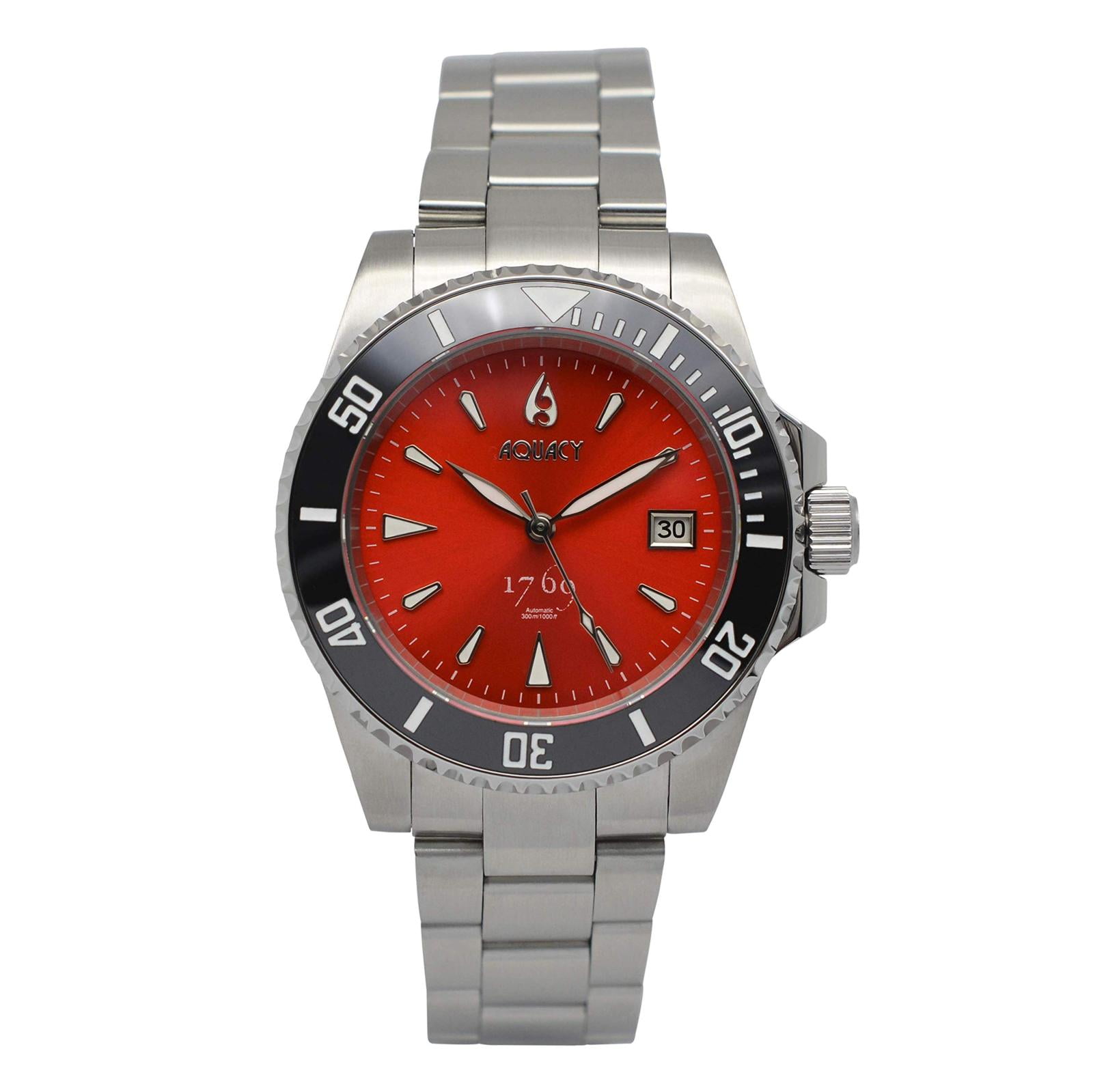 red dive watch