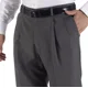 thumbnail image 3 of Pantalón Yale Vestir Con Pinzas Mod 0340 Amur 1 Pieza, 3 of 4