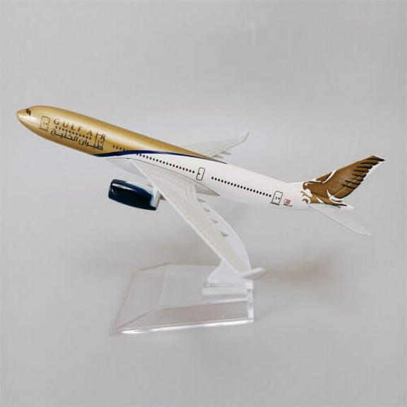 16cm Bahrain Gulf Air Airbus A330 Airlines Airplane Model Plane Aircraft Alloy