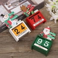 thumbnail image 3 of Christmas Decoration Wooden Calendar Countdown Desktop Ornament Christmas Gift, 3 of 4