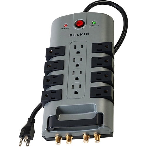 Belkin 12 Oulet Home Theater Surge Protector with Rotation Outlets