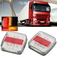 thumbnail image 5 of Rear Lamp,2Pcs 12V/24V 20LED Double Transporter Parts Car LED Light Meticulously Designed, 5 of 5