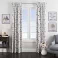 thumbnail image 2 of Bacati - Woodlands Grey/Beige Neutral Cotton Printed Curtain Panel, 2 of 2