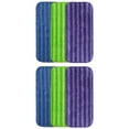 thumbnail image 4 of Reusable Mop Pads Compatible for Swiffer Wet Jet, Wet Jet Pads Refills for Swiffer Mop, 4 Pack Microfiber Replacement Pads for Hardwood Floor Cleaning, Dry Wet Mopping Cloths for 10" to 12", 4 of 9