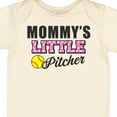 thumbnail image 4 of Inktastic Mommys Little Pitcher Softball Girls Baby Bodysuit, 4 of 5