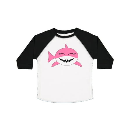 

Inktastic Cute Pink Shark Gift Toddler Boy or Toddler Girl T-Shirt