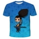 thumbnail image 2 of Children's T shirt Tops Fashion Printed 3D T shirt Cartoon Kids T-Shirts Casual Short-Sleeved Tops Kids Size 3-14T13T Gong Bohan LED, 2 of 2