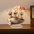 thumbnail image 4 of Cute And Interesting Small Animalss Ornaments Acrylic Courtyard Decorations Desktop Party Beautification Props Decorations, 4 of 8