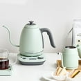 thumbnail image 7 of BUYDEEM Gooseneck Electric Pour-Over Kettle, Stainless Steel Coffee Tea Kettle with Variable Temperature Control, Mint Green, 7 of 7