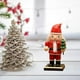 thumbnail image 4 of Muñeco Cascanueces de 16 cm, adornos navideños, regalos de cumpleaños, juguetes para niños, Navidad Papá Noel, 4 of 7